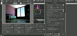 Use the Final Gather and GI optimization tools in 3ds Max 2010