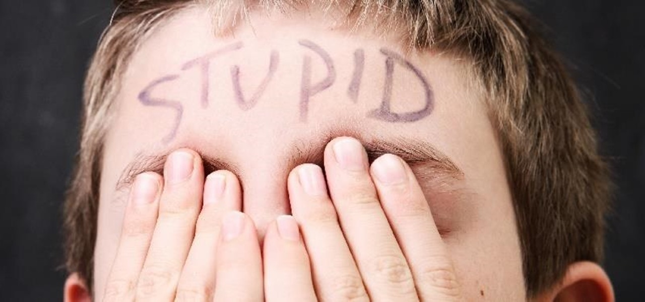 5 Ways You're Making Yourself Dumber