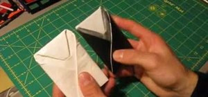 Make a tuxedo wallet out of duct tape