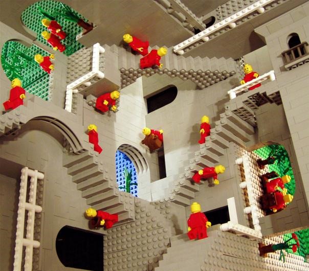 Escher LEGO Style