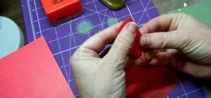 Make a flower out of punches