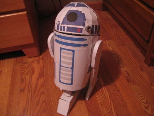 How to Make an R2D2 Trash Can