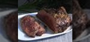 Make & cook roast beef in the oven