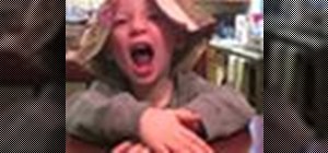 Deal with a toddler's temper tantrum