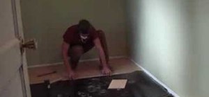 Put in laminate floors