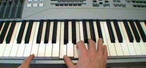 Play blues chords with sevenths on the piano