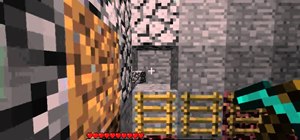 Build a monster spawner trap with lava in Minecraft