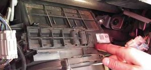 Change cabin and air filters in a Honda Element