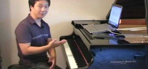 Play the "Star Wars" theme song on the piano