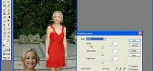 Change the color of dresses in Photoshop