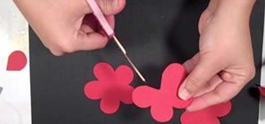 Make chocolate paper roses w/ the Tim Holtz technique