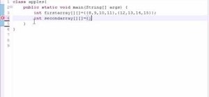 Create a multi-dimensional array in Java programming