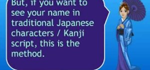 Translate your name into Japanese in 2 easy ways